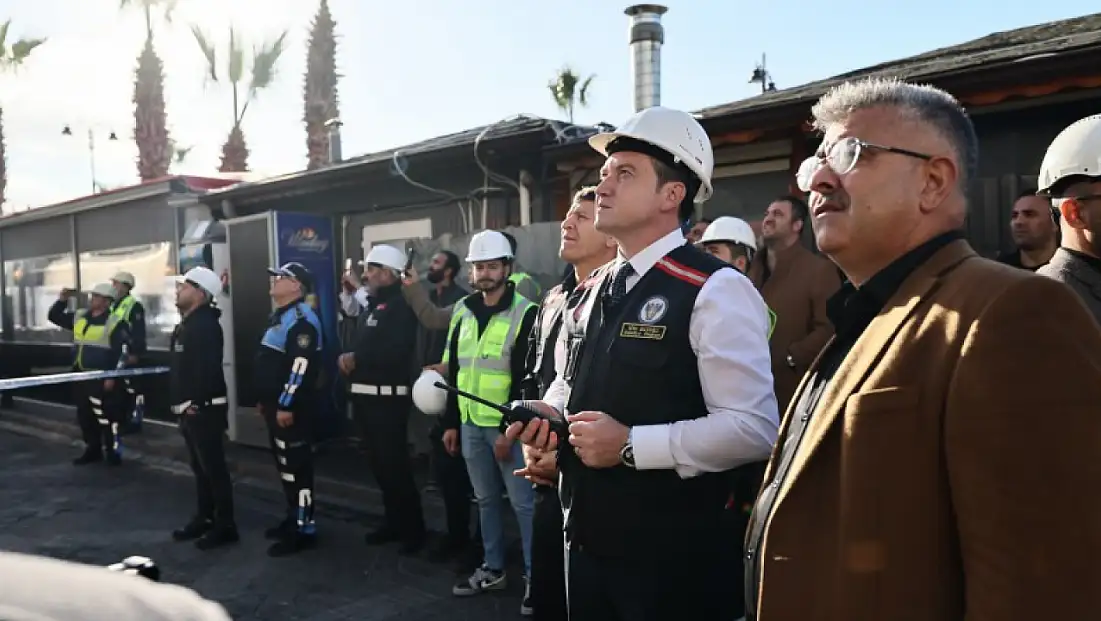 Başkan Balcıoğlu, Erseven Sitesi’ndeki çalışmaları inceledi