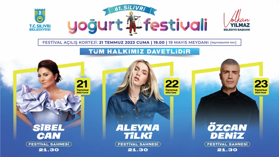 61. Yoğurt Festivali için geri sayım başladı