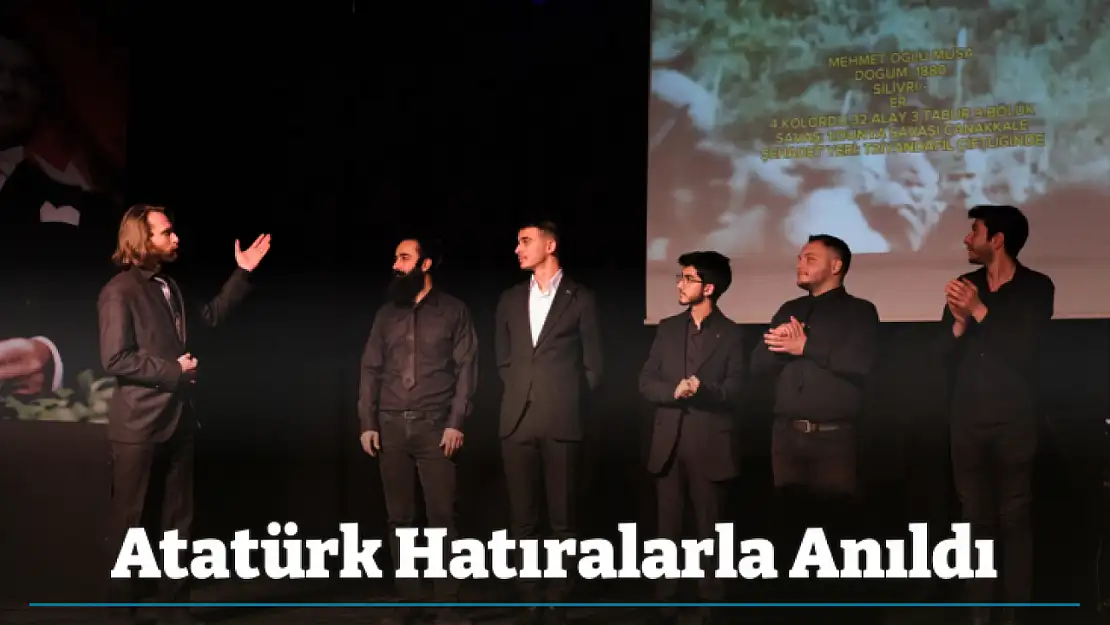 Atatürk Hatıralarla Anıldı