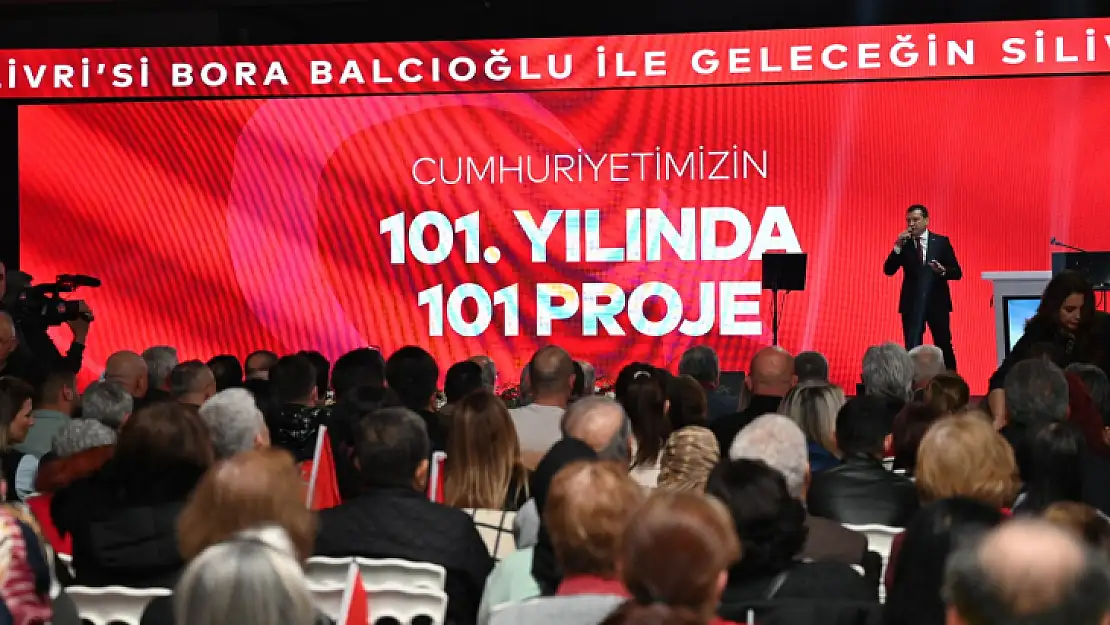 Balcıoğlu'ndan 100. yılda 101 proje vaadi