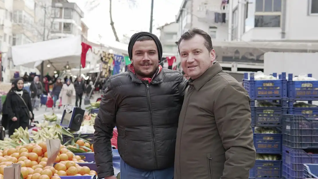 Balcıoğlu'ndan pazarcı esnafına 'Kapalı Pazar' sözü