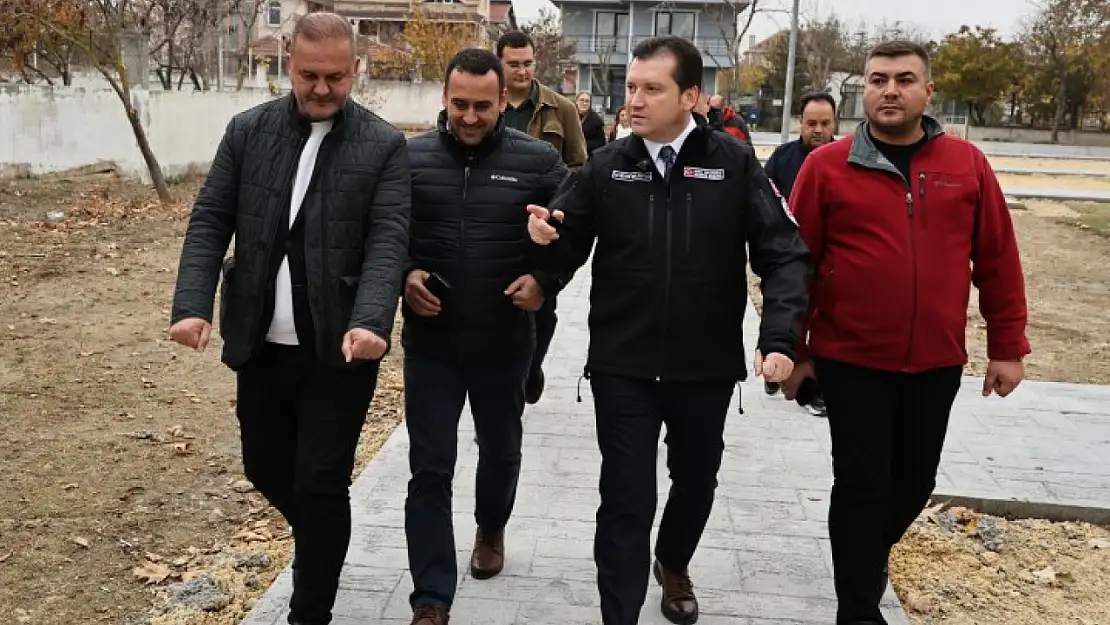 Başkan Balcıoğlu'ndan Gümüşyaka Mahallesine Yeni Park Müjdesi