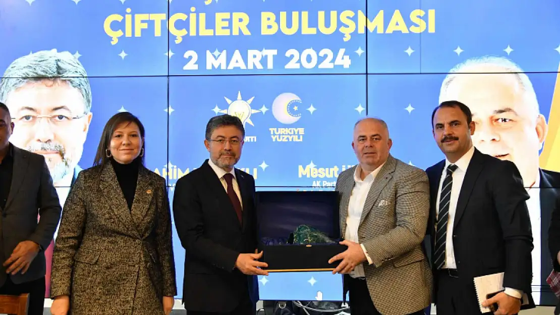 Başkan Mesut Üner Çatalca'da yine Bakan karşıladı