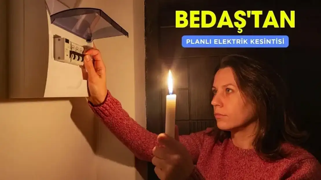 BEDAŞ'tan elektrik kesintilerine karşı duyuru!