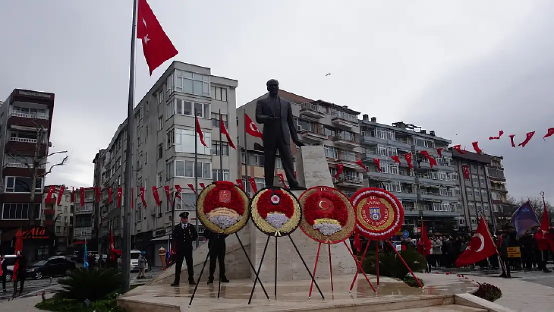 Çanakkale Zaferi'nin 108'inci yılı Silivri'de kutlandı