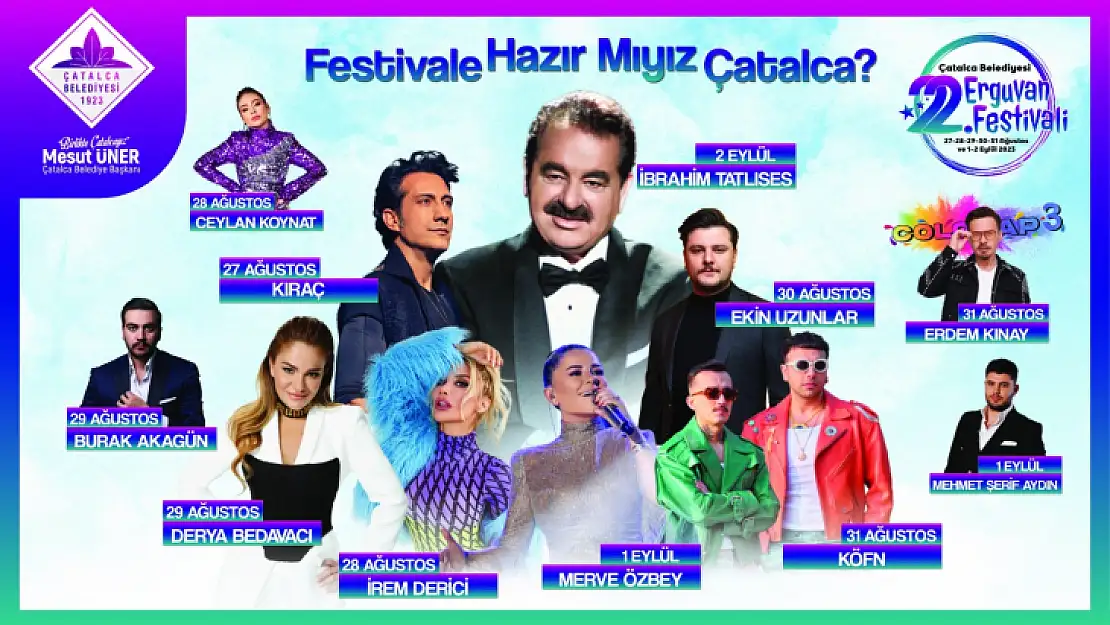 Çatalca'da erguvan festivali için geri sayım başladı