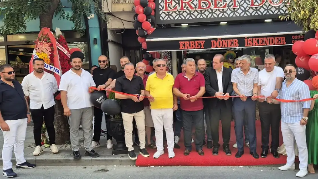 Erbey Döner İskender, Görkemli Bir Törenle Açıldı