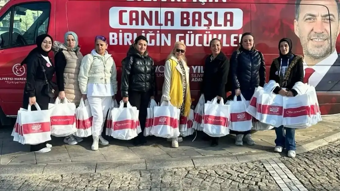 MHP'li kadınlar 'Silivri için canla başla' çalışıyor