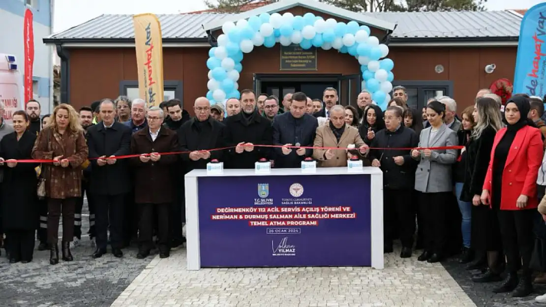 Sağlık hizmetleri için Değirmenköy'de çifte sevinç!