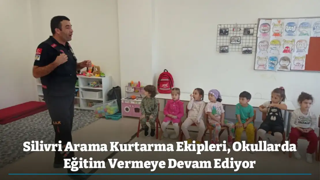 Silivri Arama Kurtarma Ekipleri, Okullarda Eğitim Vermeye Devam Ediyor