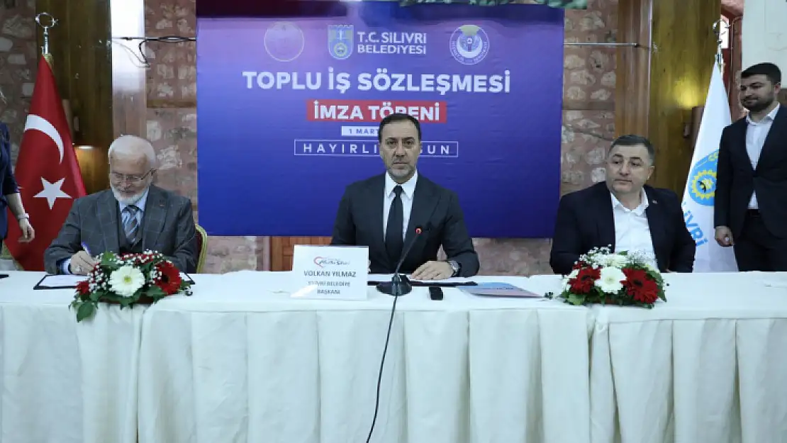 Silivri Belediyesinde Toplu İş Sözleşmesi İmzalandı