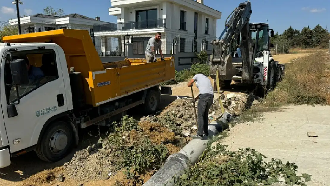 Silivri'de Altyapı ve Yol Bakım Çalışmalarında Son Durum