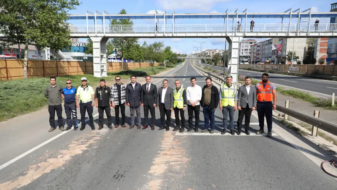 Silivri şehir geçişi projesinde ilk kazma vuruldu