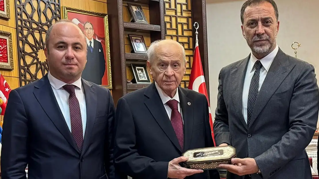 Yılmaz ve Yalçın, Devlet Bahçeli'yi ziyaret etti