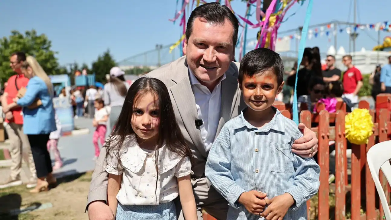 Başkan Balcıoğlu, MekFest Çocuk Şenliği'ne katıldı