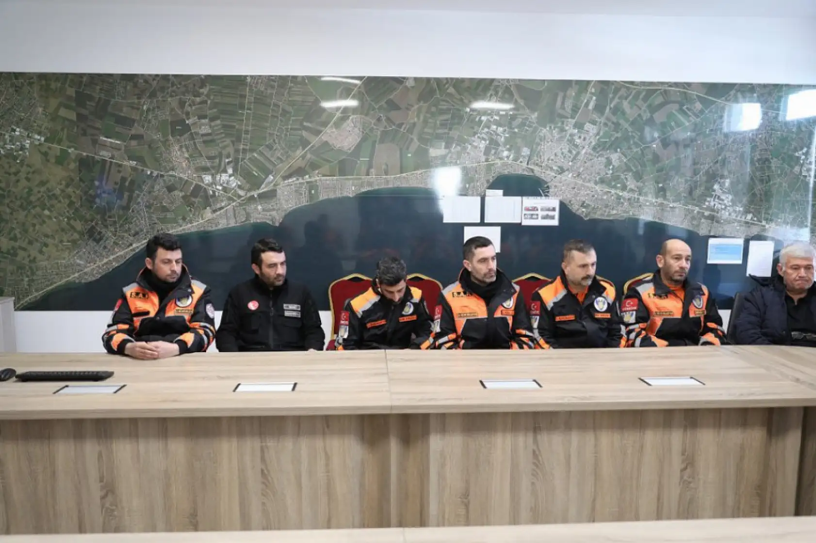 Silivri SAK ekiplerine duygusal karşılama