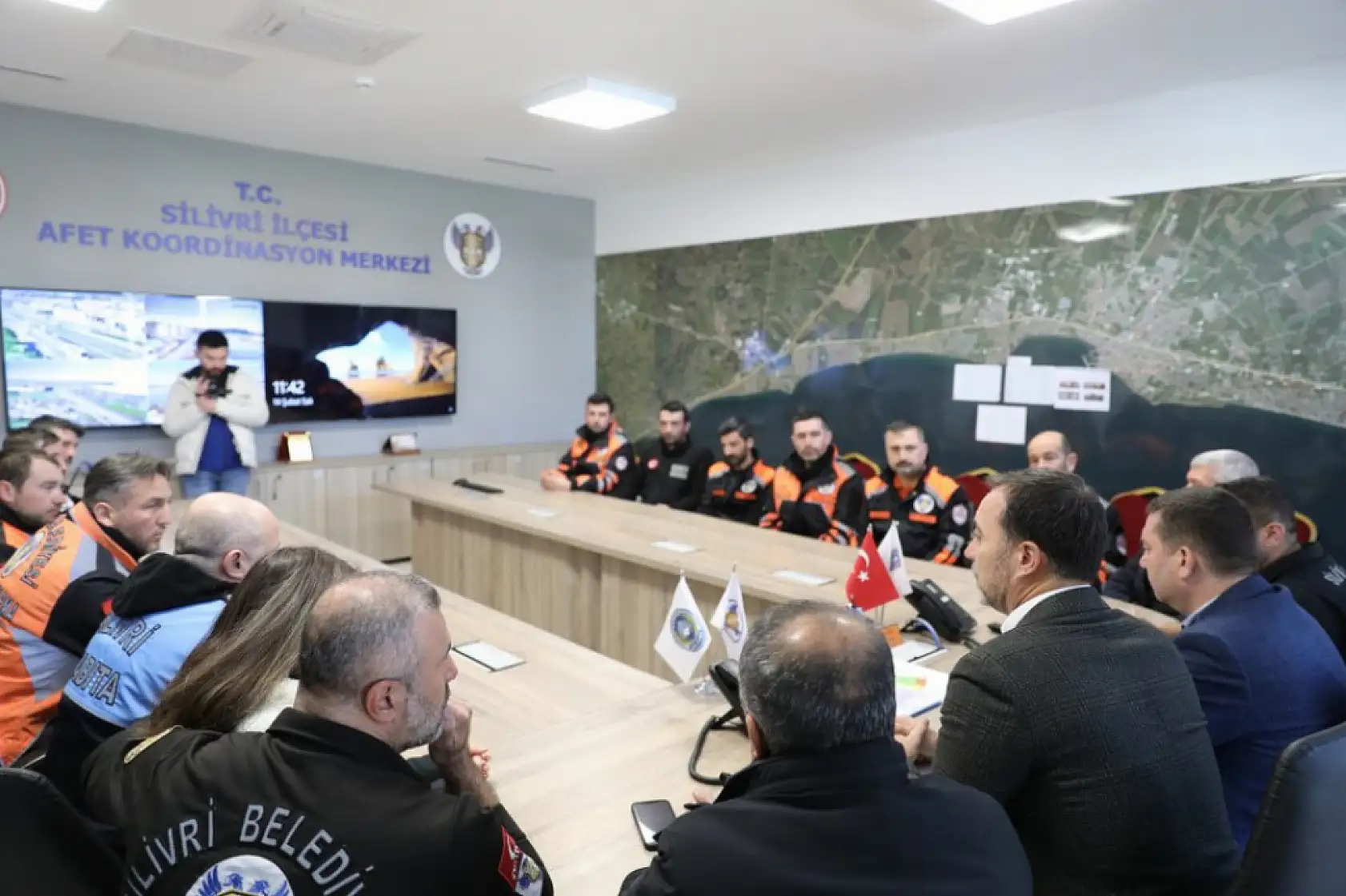 Silivri SAK ekiplerine duygusal karşılama