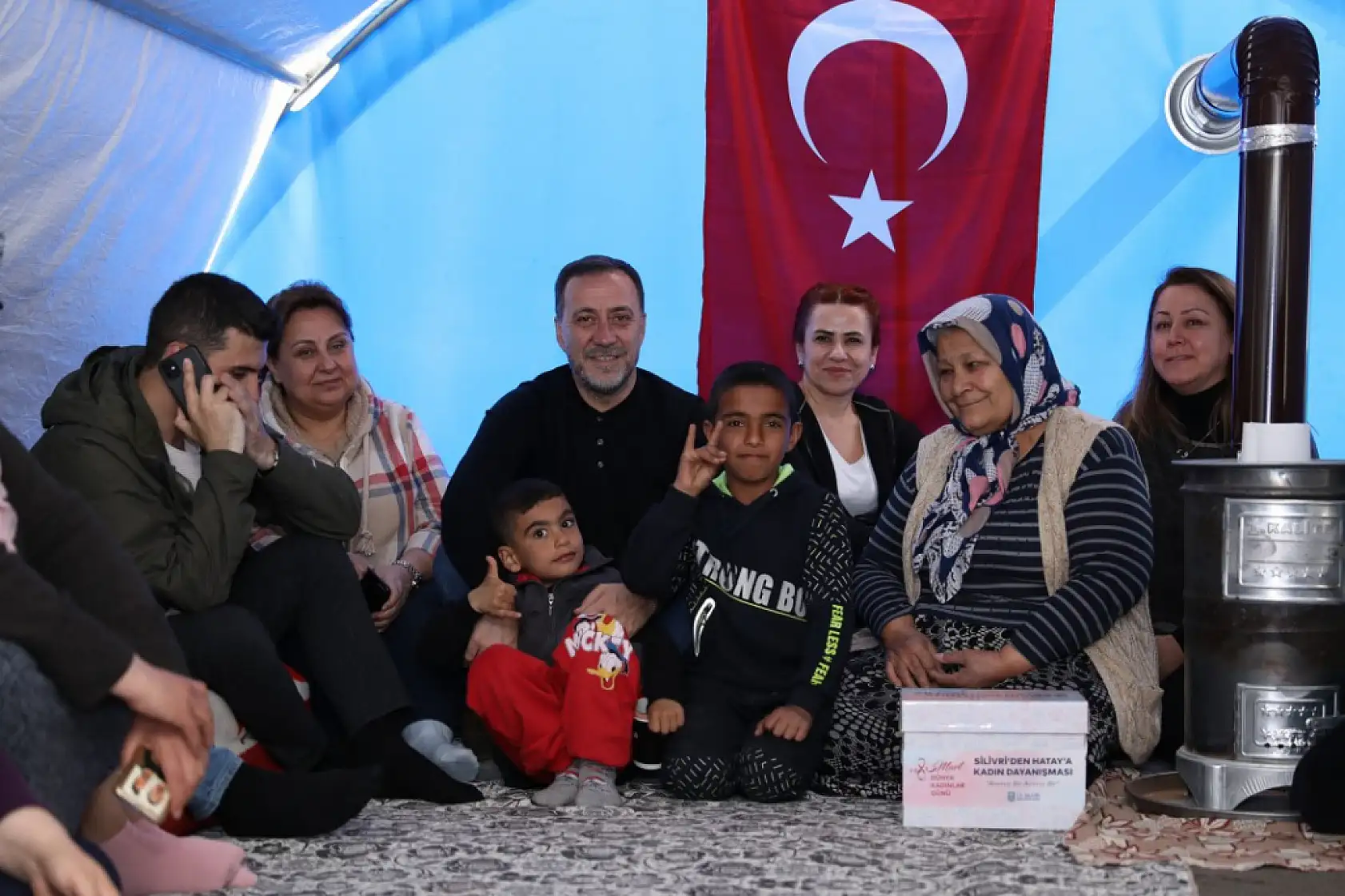 Silivri'den Hatay'a kadın dayanışması