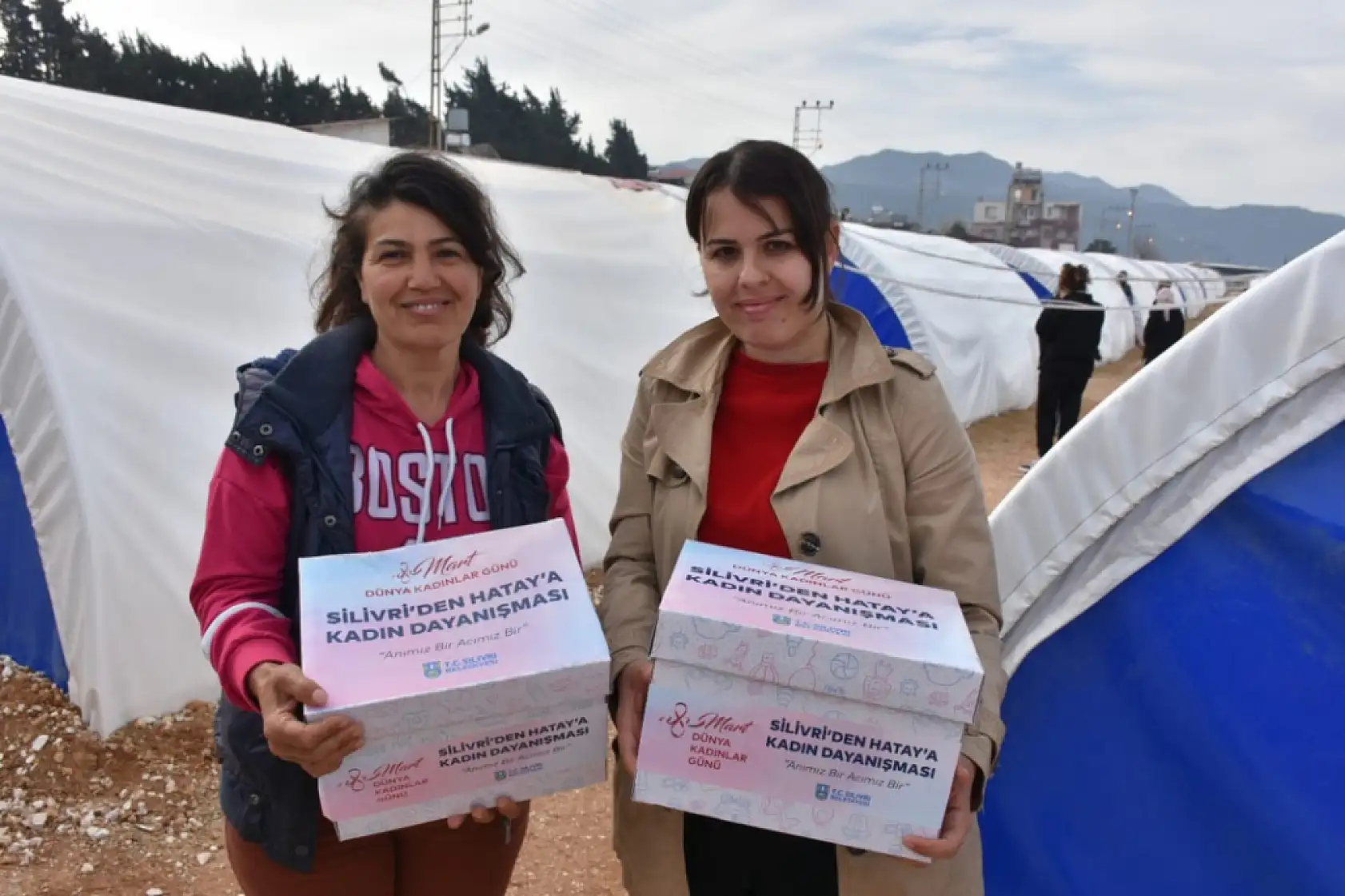 Silivri'den Hatay'a kadın dayanışması