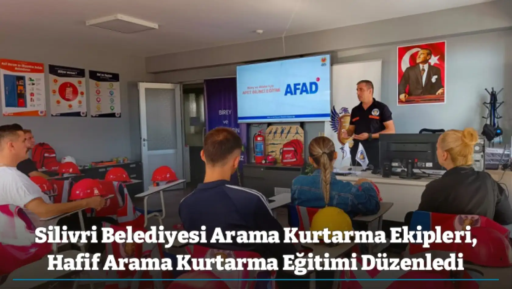 Silivri Belediyesi Arama Kurtarma Ekipleri, Hafif Arama Kurtarma Eğitimi Düzenledi