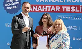 Varnalı konutlarında anahtar ve tapu teslim sevinci