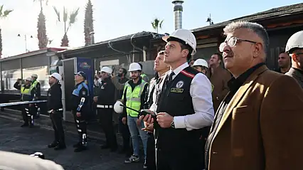 Başkan Balcıoğlu, Erseven Sitesi'ndeki çalışmaları inceledi