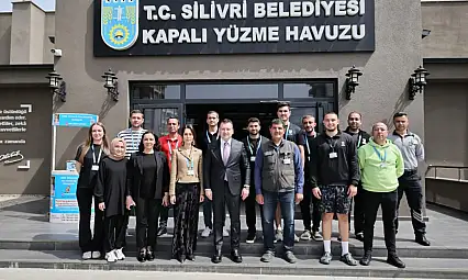 Başkan Balcıoğlu, Naim Süleymanoğlu Spor Tesisleri Kapalı Yüzme Havuzunu ziyaret etti
