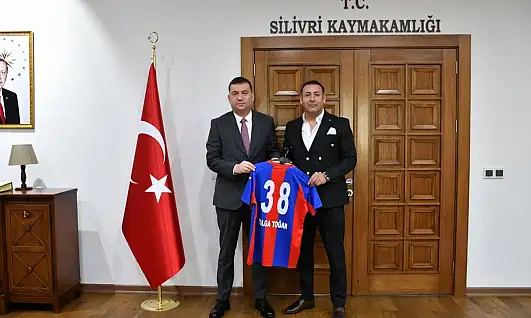 Yıldız ve Yönetiminden  Kaymakam Toğan'a ziyaret