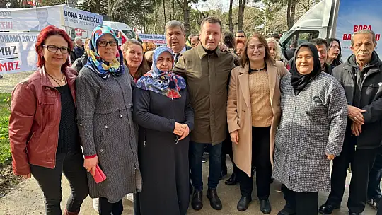 Balcıoğlu, Değirmenköy pazarında vatandaşlarla buluştu