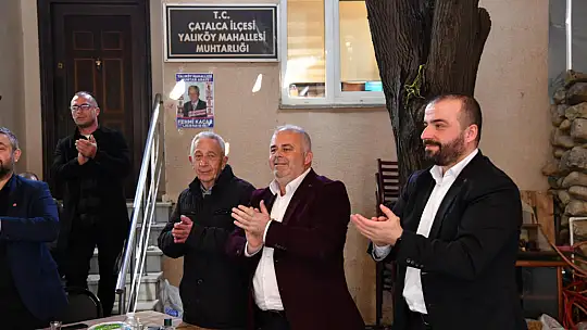 Mesut Üner'e mahalle mitinglerinde yoğun ilgi
