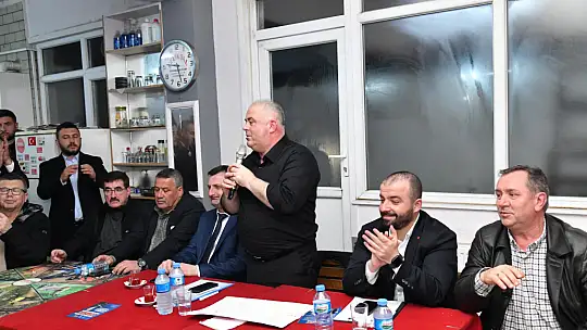 Mesut Üner'e mahalle mitinglerinde yoğun ilgi
