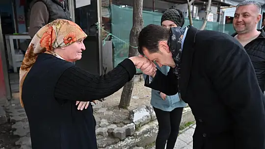 Balcıoğlu'ndan Büyükçavuşlu'ya ziyaret