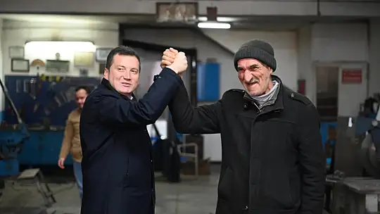 Bora Balcıoğlu, Silivri Sanayi Sitesi Esnaflarını ziyaret etti