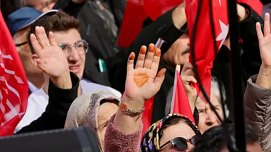 İmamoğlu, Silivri'de miting yaptı