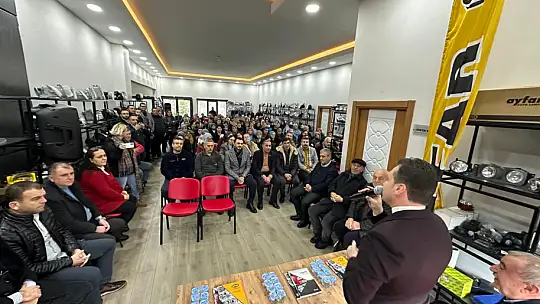 Bora Balcıoğlu, Ayfar Otomotiv işçileriyle buluştu