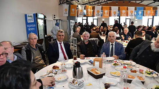 Başkan Mesut Üner Çatalca'da yine Bakan karşıladı