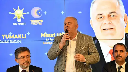Başkan Mesut Üner Çatalca'da yine Bakan karşıladı
