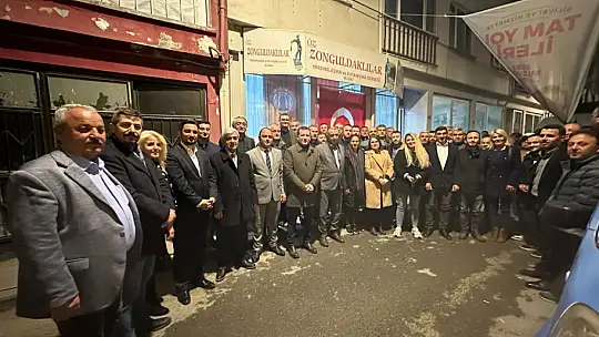 Bora Balcıoğlu ve ekibi, Silivri Öz Zonguldaklılar Derneği'ni ziyaret etti