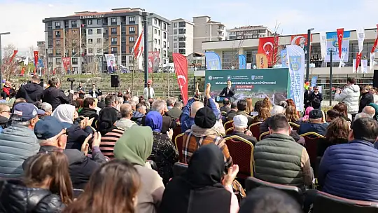 Silivri'de Milletin Bahçesi milletle birlikte hizmete açıldı