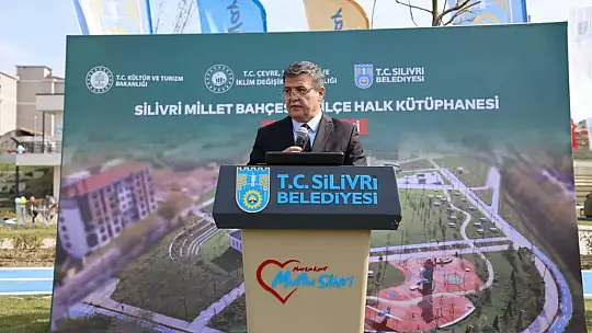 Silivri'de Milletin Bahçesi milletle birlikte hizmete açıldı