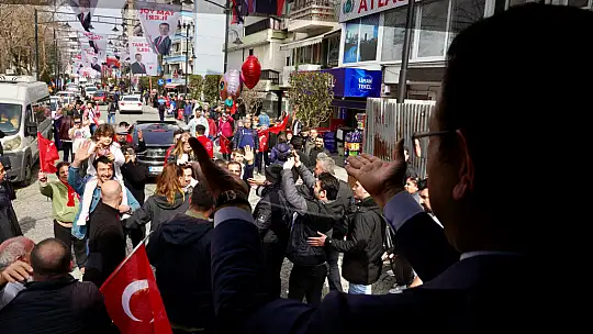 İmamoğlu, Silivri'de miting yaptı