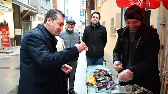 Bora Balcıoğlu, Silivri merkezde esnaf ve vatandaşlarla buluştu
