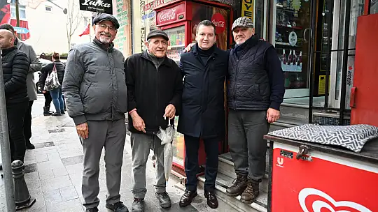 Bora Balcıoğlu, Silivri merkezde esnaf ve vatandaşlarla buluştu