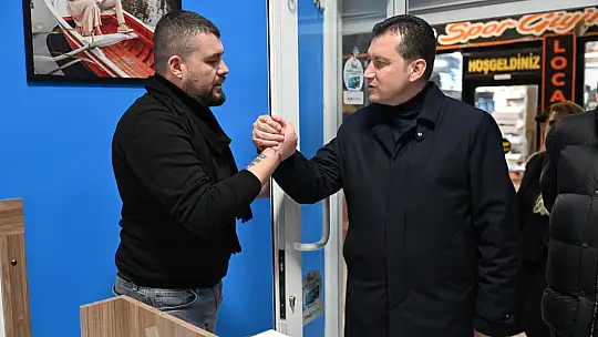 Bora Balcıoğlu, Silivri merkezde esnaf ve vatandaşlarla buluştu