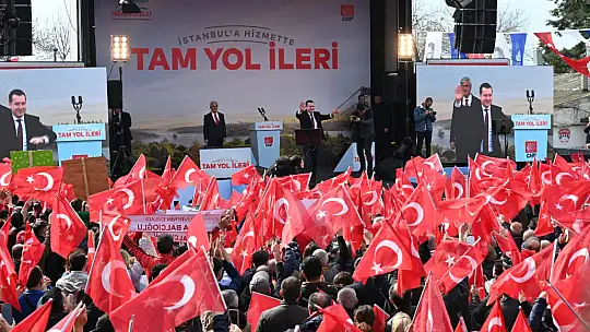 İmamoğlu, Silivri'de miting yaptı