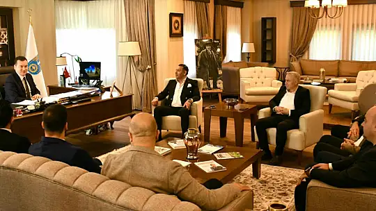 Yıldız ve Yönetimini Başkan Balcıoğlu'nu ziyaret etti