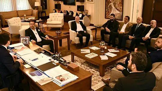 Yıldız ve Yönetimini Başkan Balcıoğlu'nu ziyaret etti