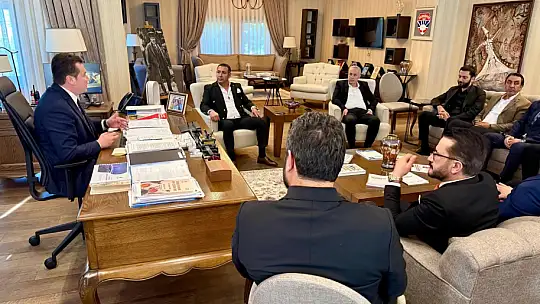 Yıldız ve Yönetimini Başkan Balcıoğlu'nu ziyaret etti