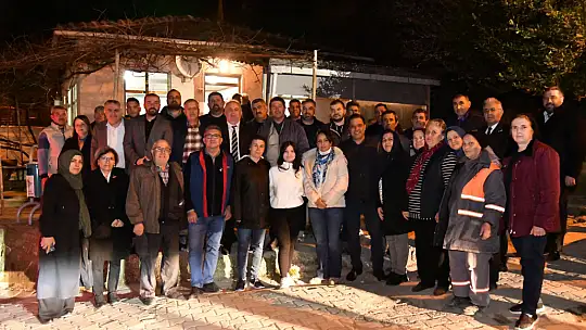 Mesut Üner'e mahalle mitinglerinde yoğun ilgi