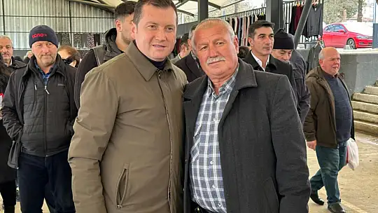 Balcıoğlu, Değirmenköy pazarında vatandaşlarla buluştu